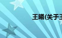 王曦(关于王曦的简介)