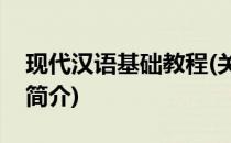 现代汉语基础教程(关于现代汉语基础教程的简介)