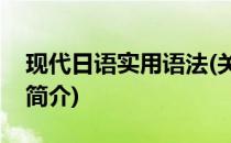 现代日语实用语法(关于现代日语实用语法的简介)