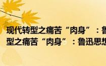 现代转型之痛苦“肉身”：鲁迅思想与文学新论(关于现代转型之痛苦“肉身”：鲁迅思想与文学新论的简介)