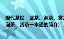 现代茶经：鉴茶、泡茶、赏茶一本通(关于现代茶经：鉴茶、泡茶、赏茶一本通的简介)