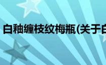 白釉缠枝纹梅瓶(关于白釉缠枝纹梅瓶的简介)