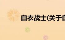 白衣战士(关于白衣战士的简介)