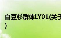 白豆杉群体LY01(关于白豆杉群体LY01的简介)