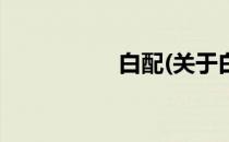 白配(关于白配的简介)