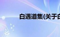 白遇道集(关于白遇道集的简介)