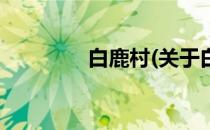 白鹿村(关于白鹿村的简介)