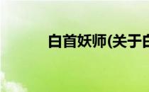 白首妖师(关于白首妖师的简介)