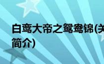白鸾大帝之鸳鸯锦(关于白鸾大帝之鸳鸯锦的简介)