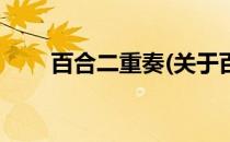 百合二重奏(关于百合二重奏的简介)