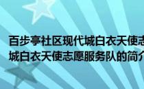 百步亭社区现代城白衣天使志愿服务队(关于百步亭社区现代城白衣天使志愿服务队的简介)