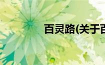 百灵路(关于百灵路的简介)