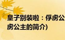 皇子别装啦：俘虏公主(关于皇子别装啦：俘虏公主的简介)
