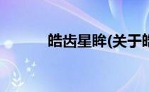 皓齿星眸(关于皓齿星眸的简介)