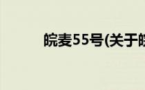 皖麦55号(关于皖麦55号的简介)