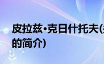 皮拉兹·克日什托夫(关于皮拉兹·克日什托夫的简介)