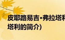 皮耶路易吉·弗拉塔利(关于皮耶路易吉·弗拉塔利的简介)