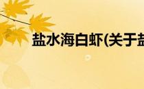 盐水海白虾(关于盐水海白虾的简介)