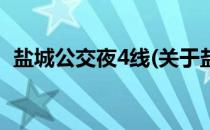 盐城公交夜4线(关于盐城公交夜4线的简介)