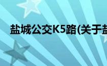盐城公交K5路(关于盐城公交K5路的简介)