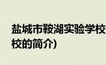 盐城市鞍湖实验学校(关于盐城市鞍湖实验学校的简介)