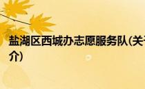 盐湖区西城办志愿服务队(关于盐湖区西城办志愿服务队的简介)