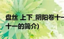 盘丝 上下_阴阳卷十一(关于盘丝 上下_阴阳卷十一的简介)