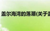 盖尔海湾的落潮(关于盖尔海湾的落潮的简介)