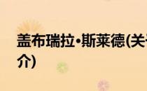 盖布瑞拉·斯莱德(关于盖布瑞拉·斯莱德的简介)