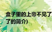 盒子里的上帝不见了(关于盒子里的上帝不见了的简介)