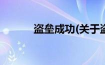 盗垒成功(关于盗垒成功的简介)