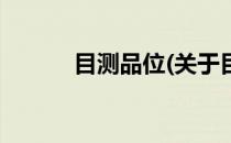 目测品位(关于目测品位的简介)