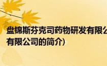 盘锦斯芬克司药物研发有限公司(关于盘锦斯芬克司药物研发有限公司的简介)