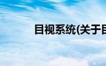 目视系统(关于目视系统的简介)