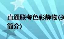 直通联考色彩静物(关于直通联考色彩静物的简介)