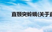 直颚突蛉蛾(关于直颚突蛉蛾的简介)