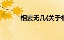 相去无几(关于相去无几的简介)