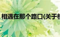 相遇在那个路口(关于相遇在那个路口的简介)
