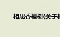 相思香樟树(关于相思香樟树的简介)