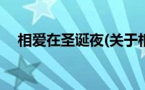 相爱在圣诞夜(关于相爱在圣诞夜的简介)