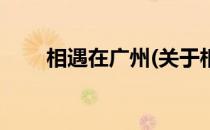 相遇在广州(关于相遇在广州的简介)