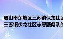 眉山市东坡区三苏镇伏龙社区志愿服务队(关于眉山市东坡区三苏镇伏龙社区志愿服务队的简介)
