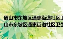 眉山市东坡区通惠街道社区卫生服务中心志愿服务队(关于眉山市东坡区通惠街道社区卫生服务中心志愿服务队的简介)