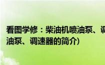 看图学修：柴油机喷油泵、调速器(关于看图学修：柴油机喷油泵、调速器的简介)