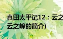 真田太平记12：云之峰(关于真田太平记12：云之峰的简介)