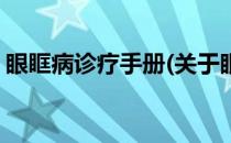 眼眶病诊疗手册(关于眼眶病诊疗手册的简介)