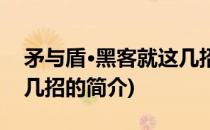 矛与盾·黑客就这几招(关于矛与盾·黑客就这几招的简介)