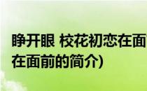 睁开眼 校花初恋在面前(关于睁开眼 校花初恋在面前的简介)