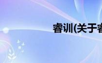 睿训(关于睿训的简介)