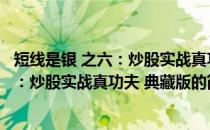 短线是银 之六：炒股实战真功夫 典藏版(关于短线是银 之六：炒股实战真功夫 典藏版的简介)